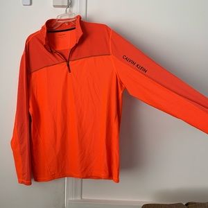 Orange Athletic Calvin Klein Long Sleeve